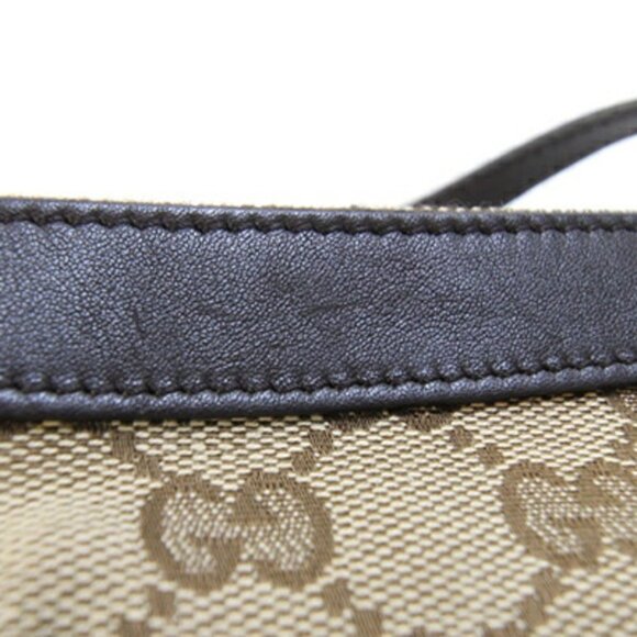 GUCCI Brown Leather Shoulder Bag - Picture 6 of 9